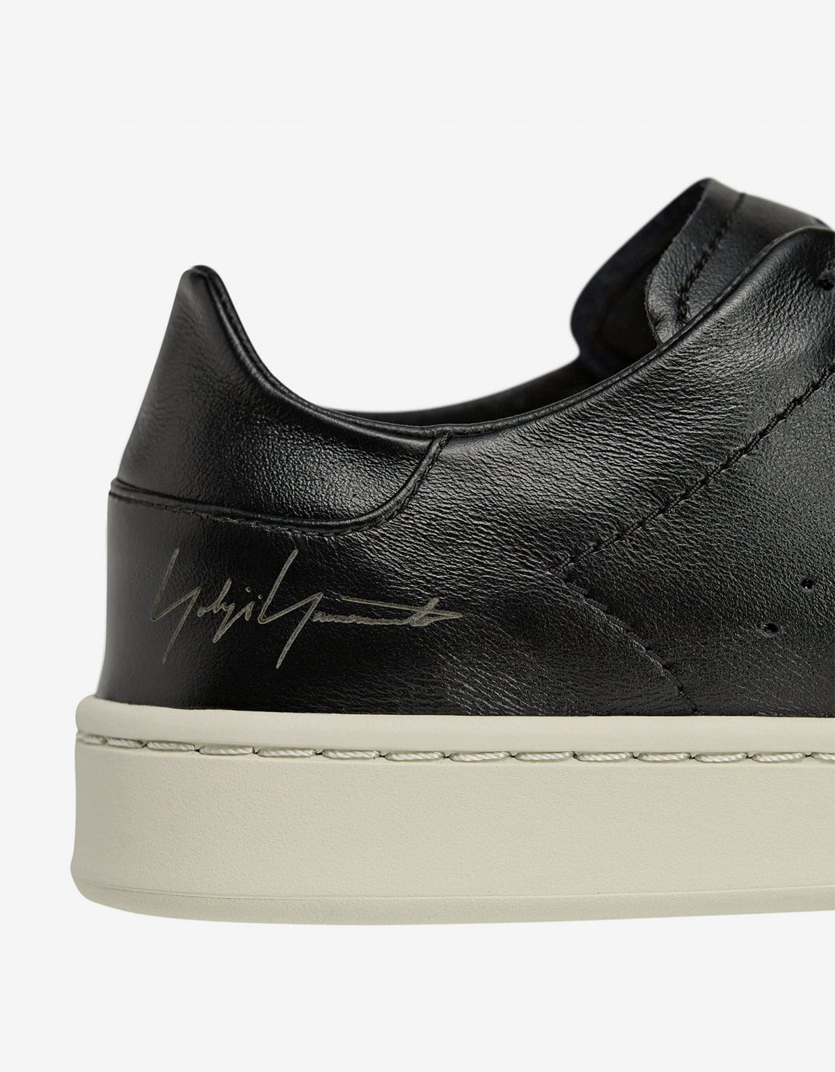 Y-3 Black Stan Smith Trainers – Zoo Fashions - Main Image