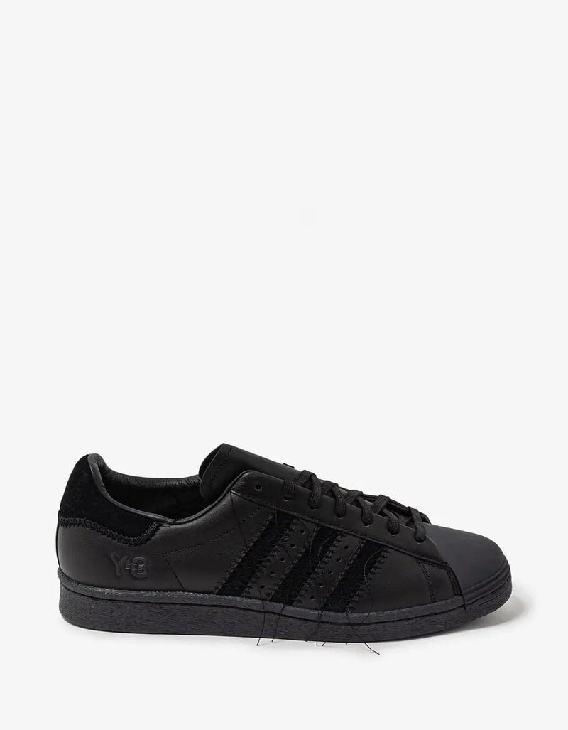 Adidas black superstar foundation trainers online