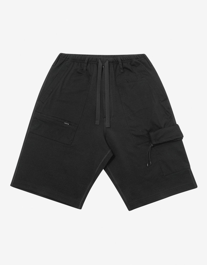 Y-3 Black Travel Pique Shorts