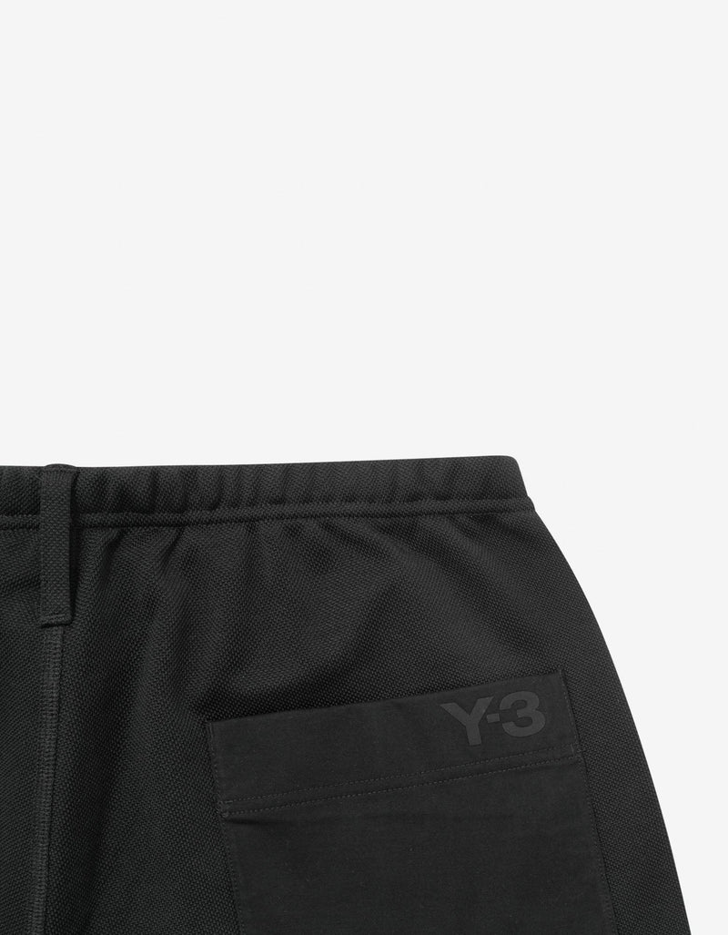 Y-3 Black Travel Pique Shorts
