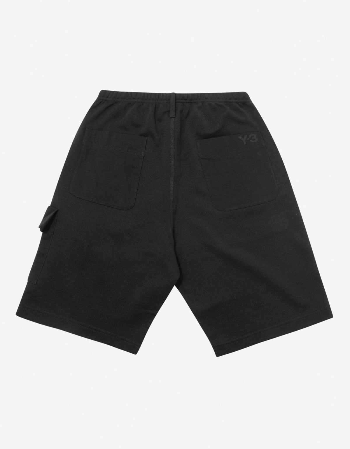 Y-3 Black Travel Pique Shorts