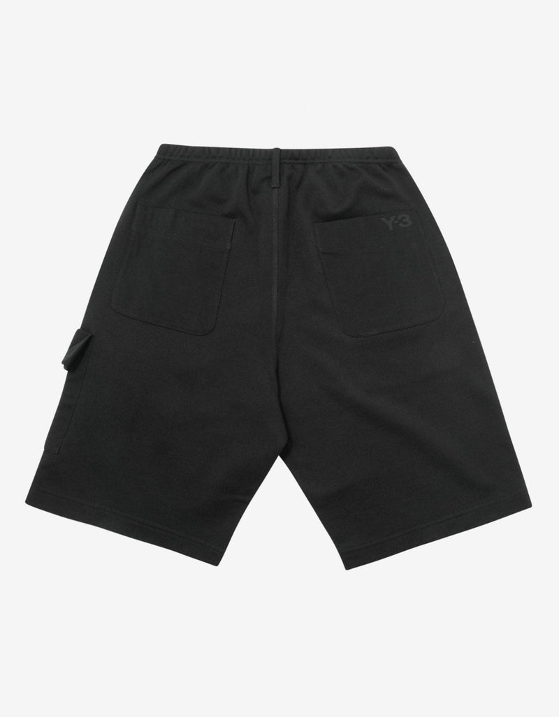 Y-3 Black Travel Pique Shorts