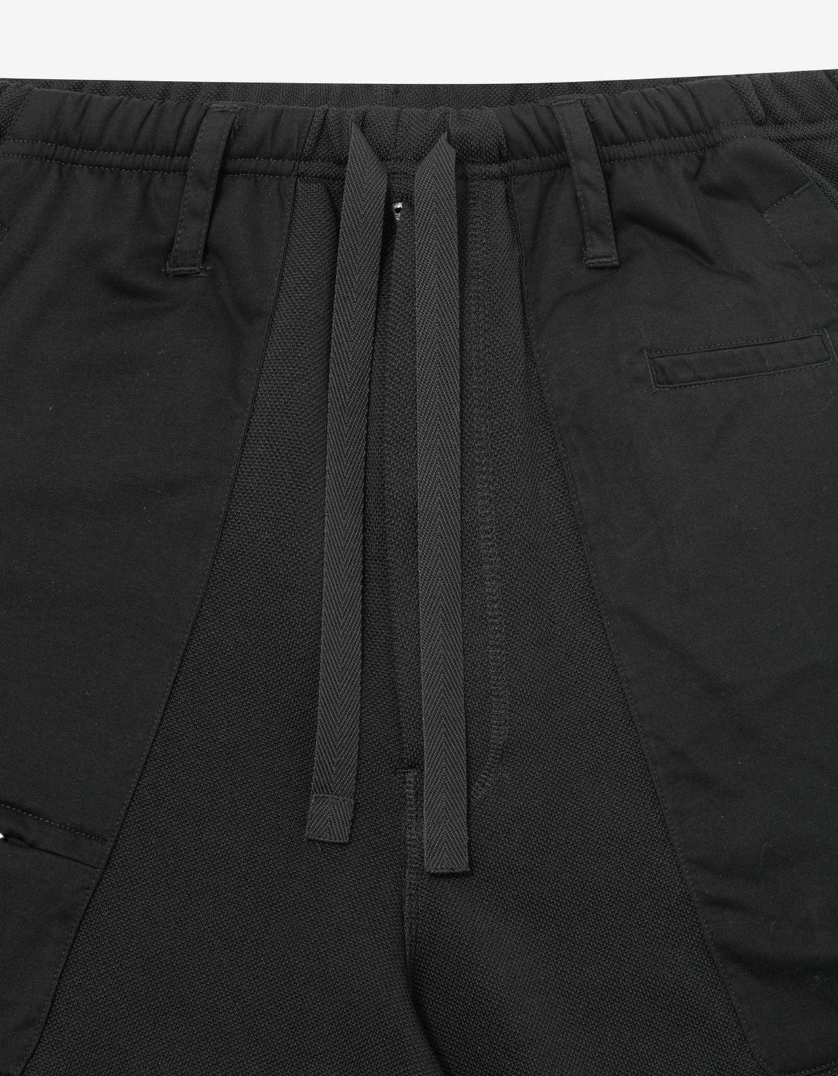 Y-3 Black Travel Pique Shorts