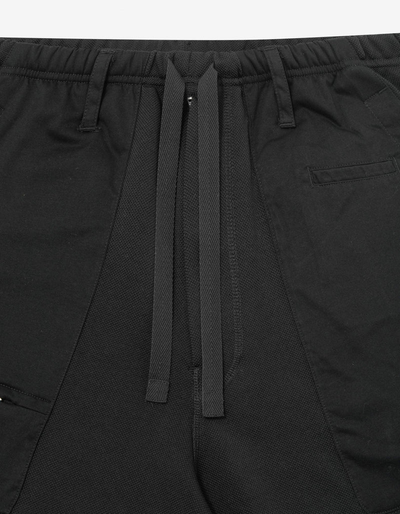 Y-3 Black Travel Pique Shorts