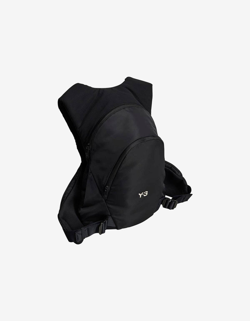 Y-3 Black Vest Backpack