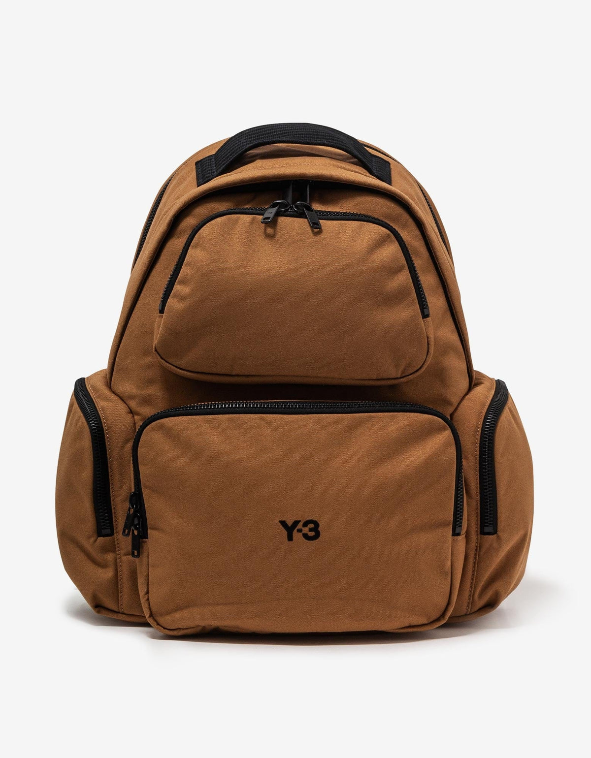 Y-3 Brown Logo Backpack
