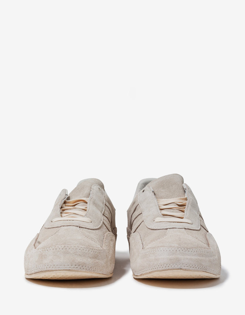 Y-3 Cream Gazelle Suede Leather Trainers