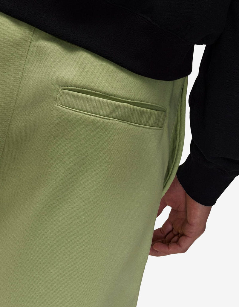 Y-3 Green Logo Sweat Shorts