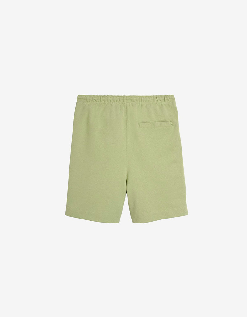 Y-3 Green Logo Sweat Shorts