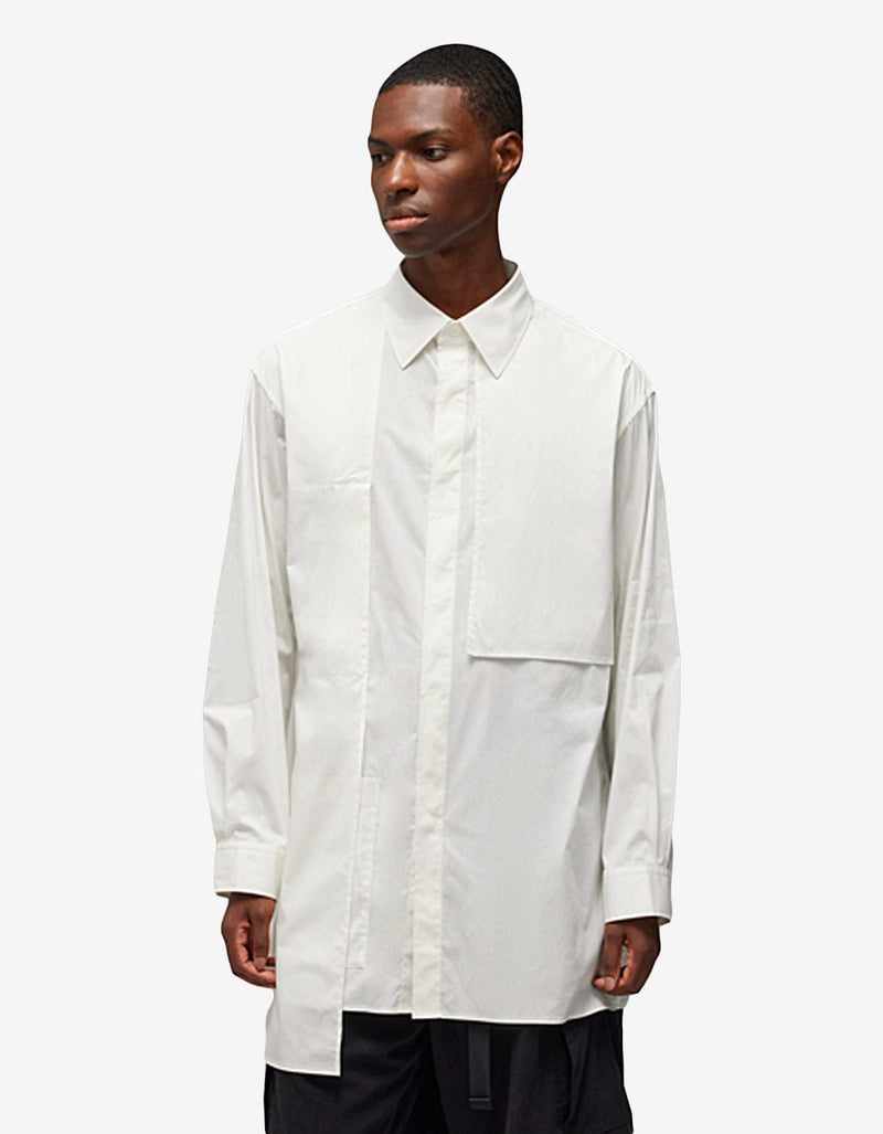 Y-3 Off White Cotton Shirt