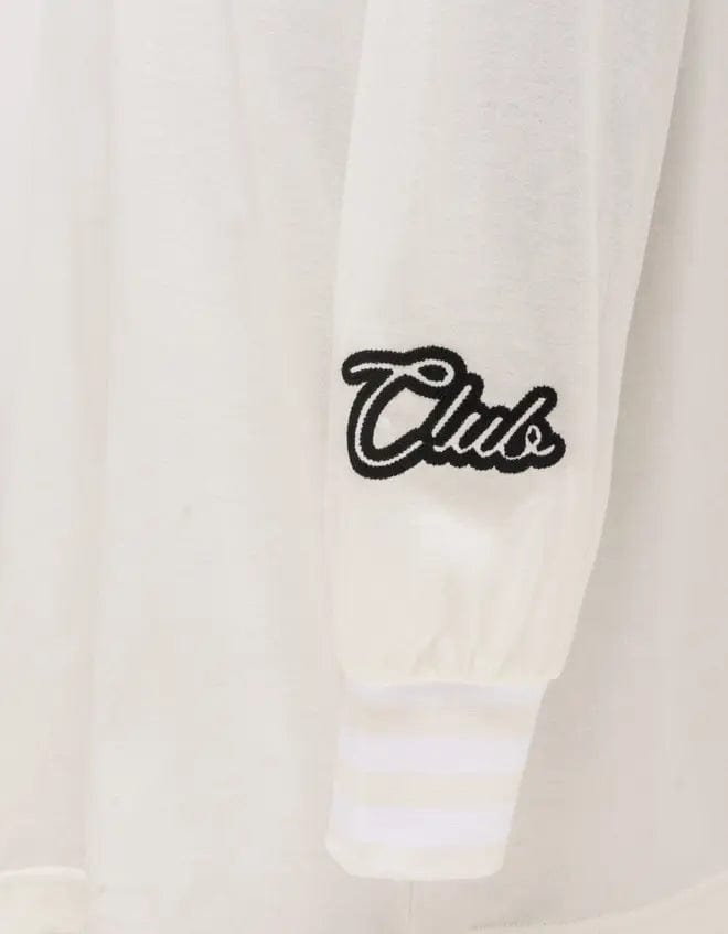 Y-3 Off White Graphic Long Sleeve T-Shirt