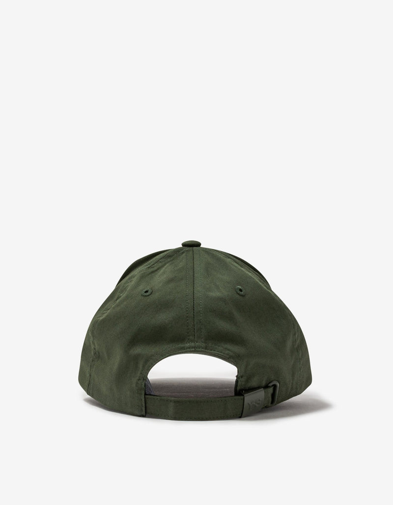 Y-3 Shadow Green Logo Cap