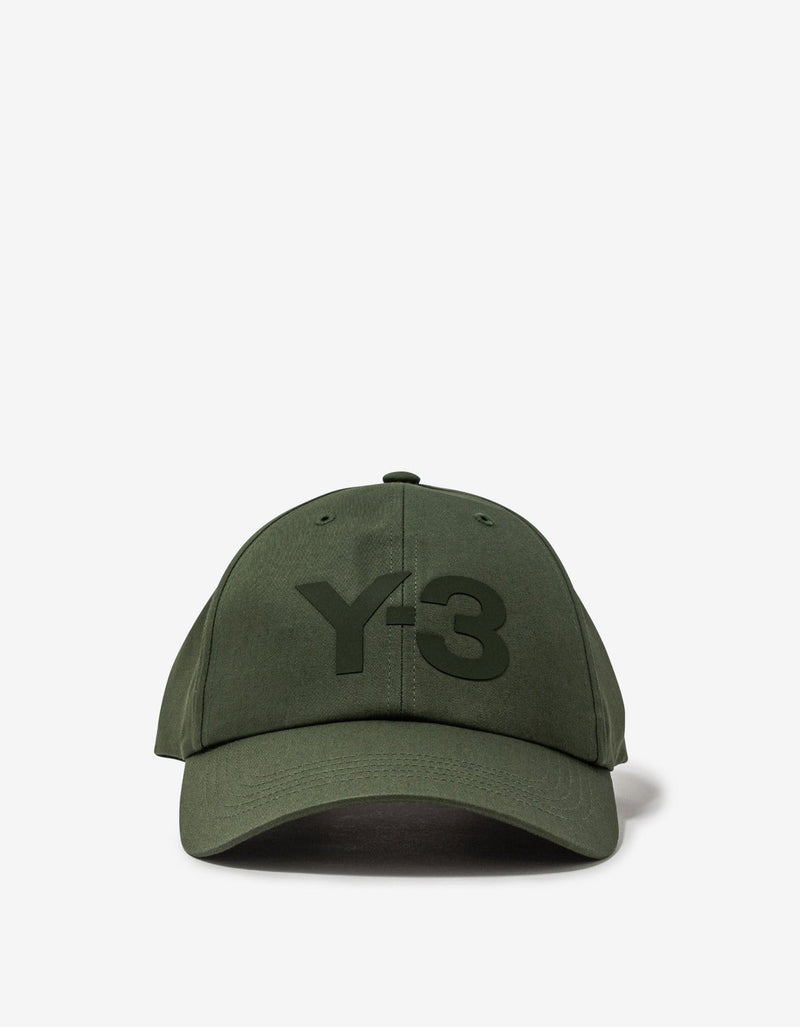 Y-3 Shadow Green Logo Cap
