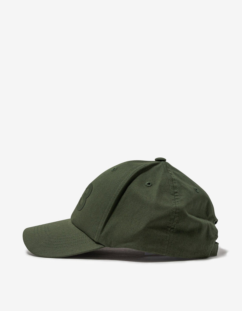 Y-3 Shadow Green Logo Cap