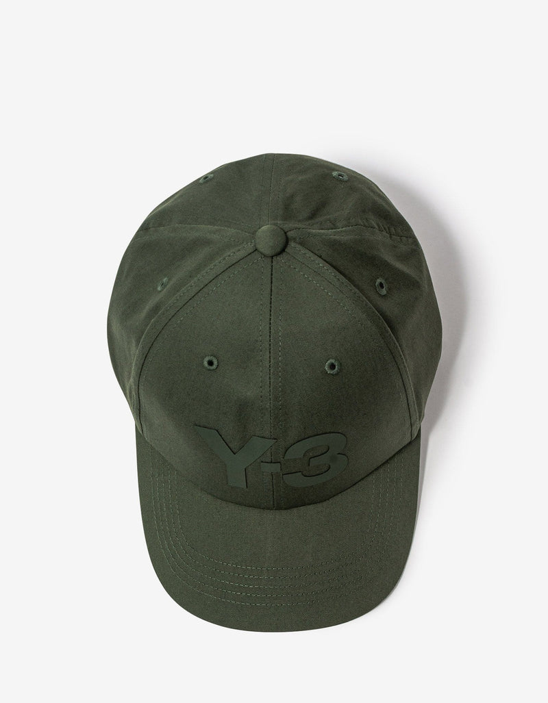 Y-3 Shadow Green Logo Cap