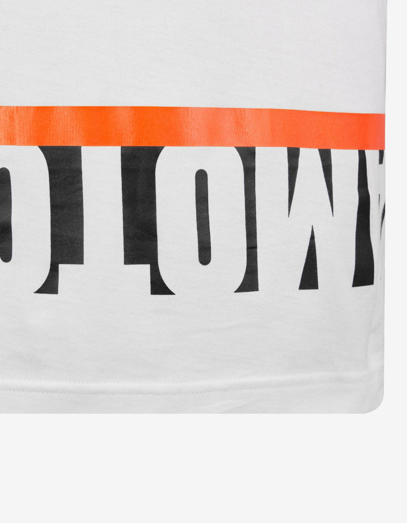 Y-3 White Multi-Block Graphic T-Shirt