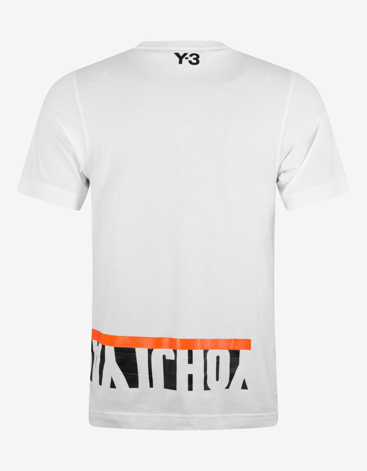 Y-3 White Multi-Block Graphic T-Shirt