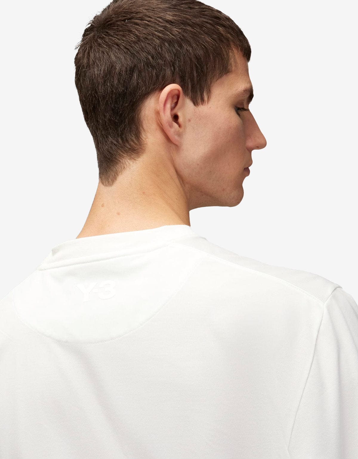 Y-3 White Premium Short Sleeve T-Shirt