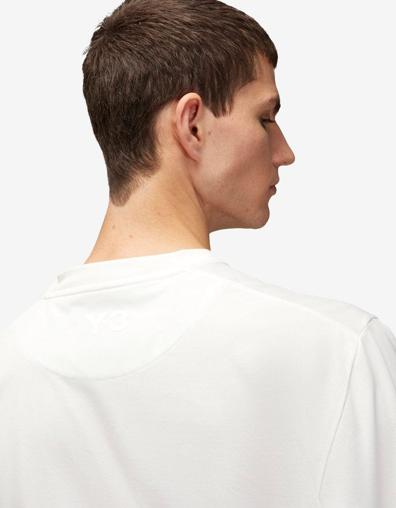 Y-3 White Premium Short Sleeve T-Shirt