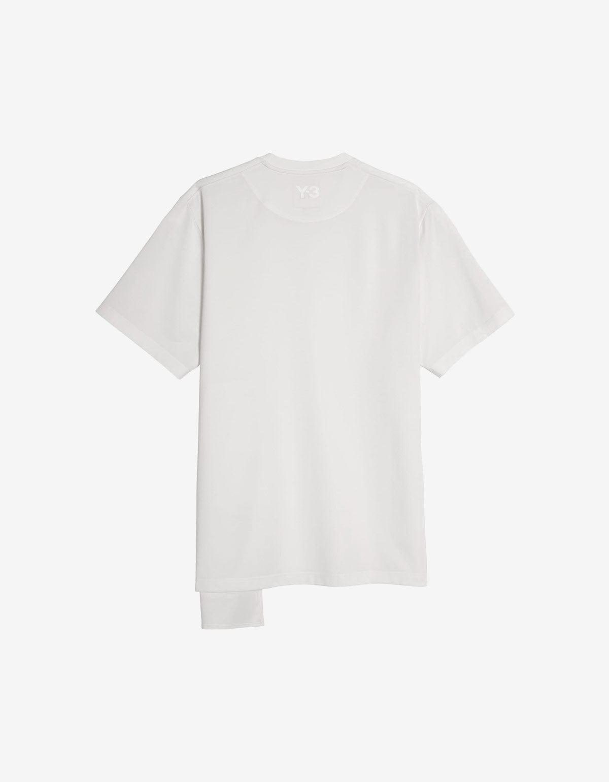 Y-3 White Premium Short Sleeve T-Shirt