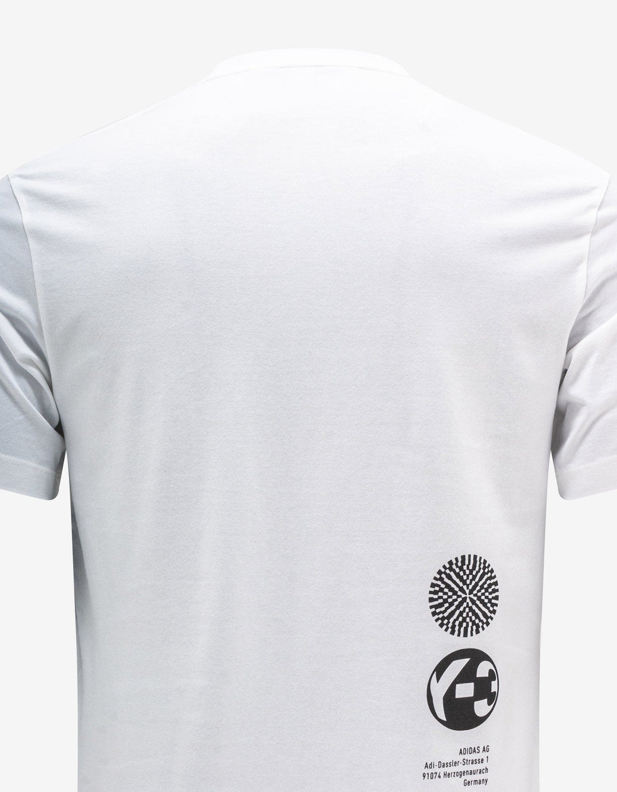 Y-3 White Zine Page-1 T-Shirt