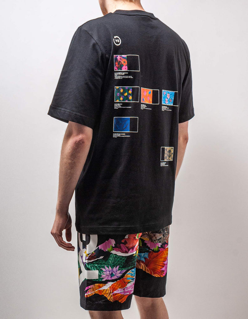 Y-3 Y-3 Black CH2 Index T-Shirt