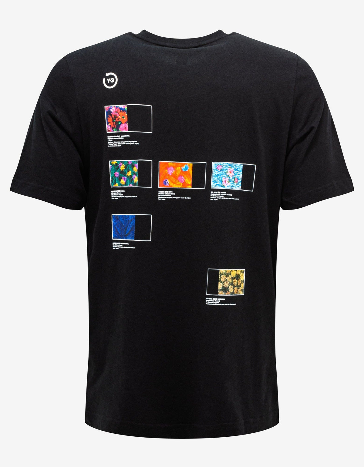Y-3 Y-3 Black CH2 Index T-Shirt