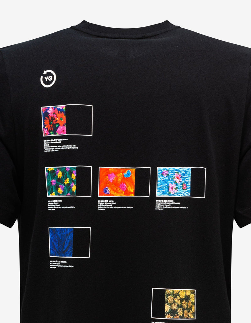 Y-3 Y-3 Black CH2 Index T-Shirt