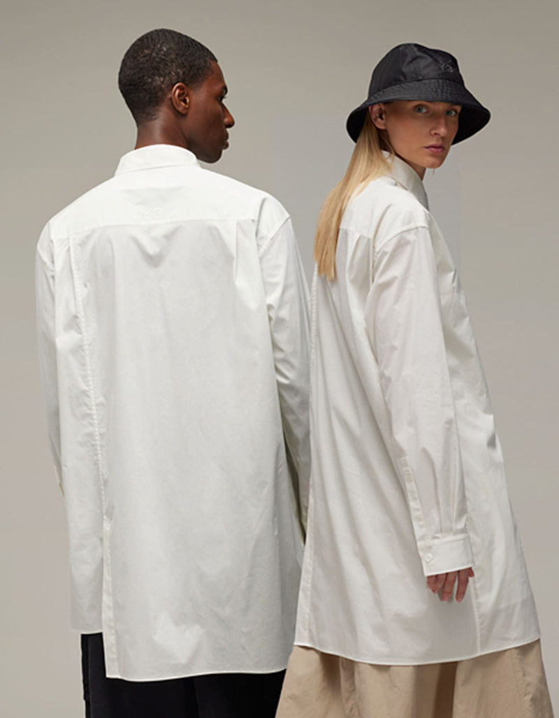 Y-3 Y-3 Off White Cotton Shirt