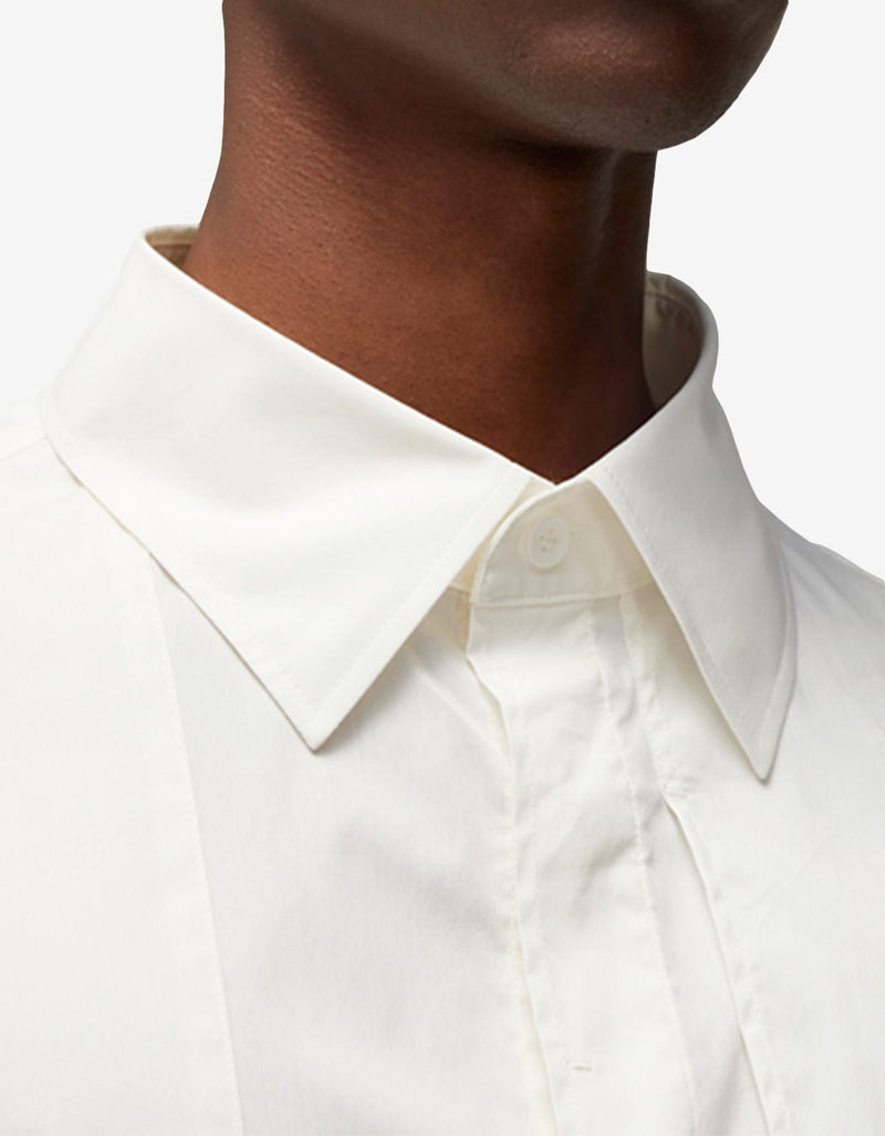 Y-3 Y-3 Off White Cotton Shirt