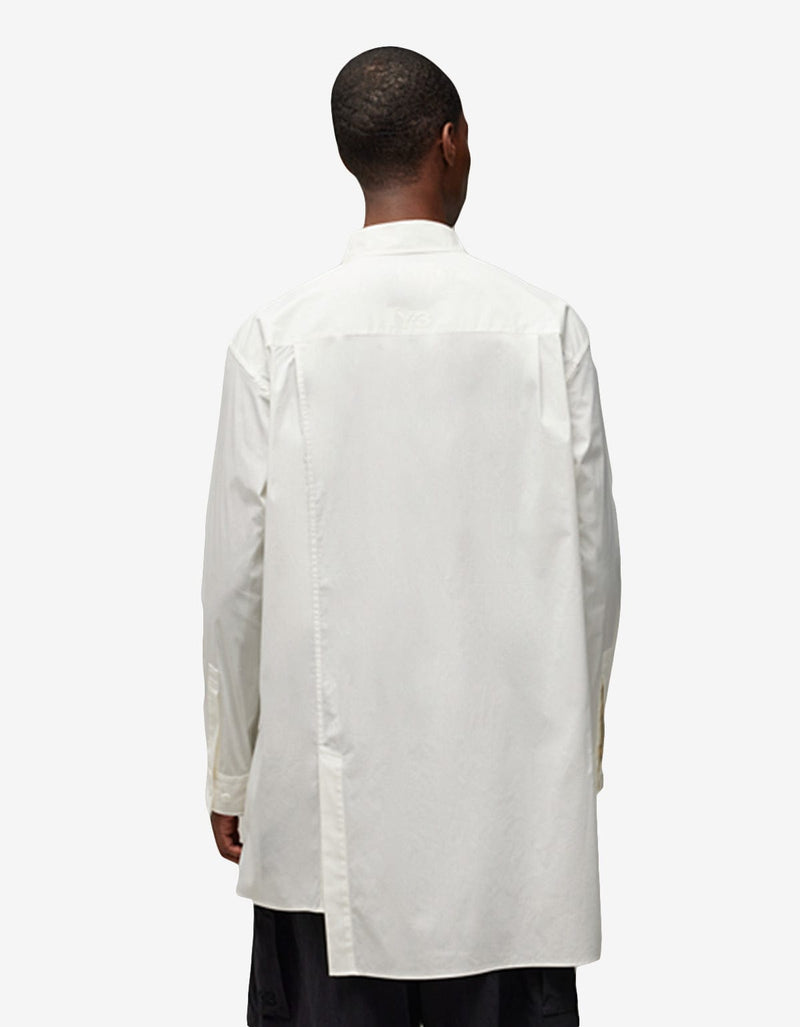 Y-3 Y-3 Off White Cotton Shirt