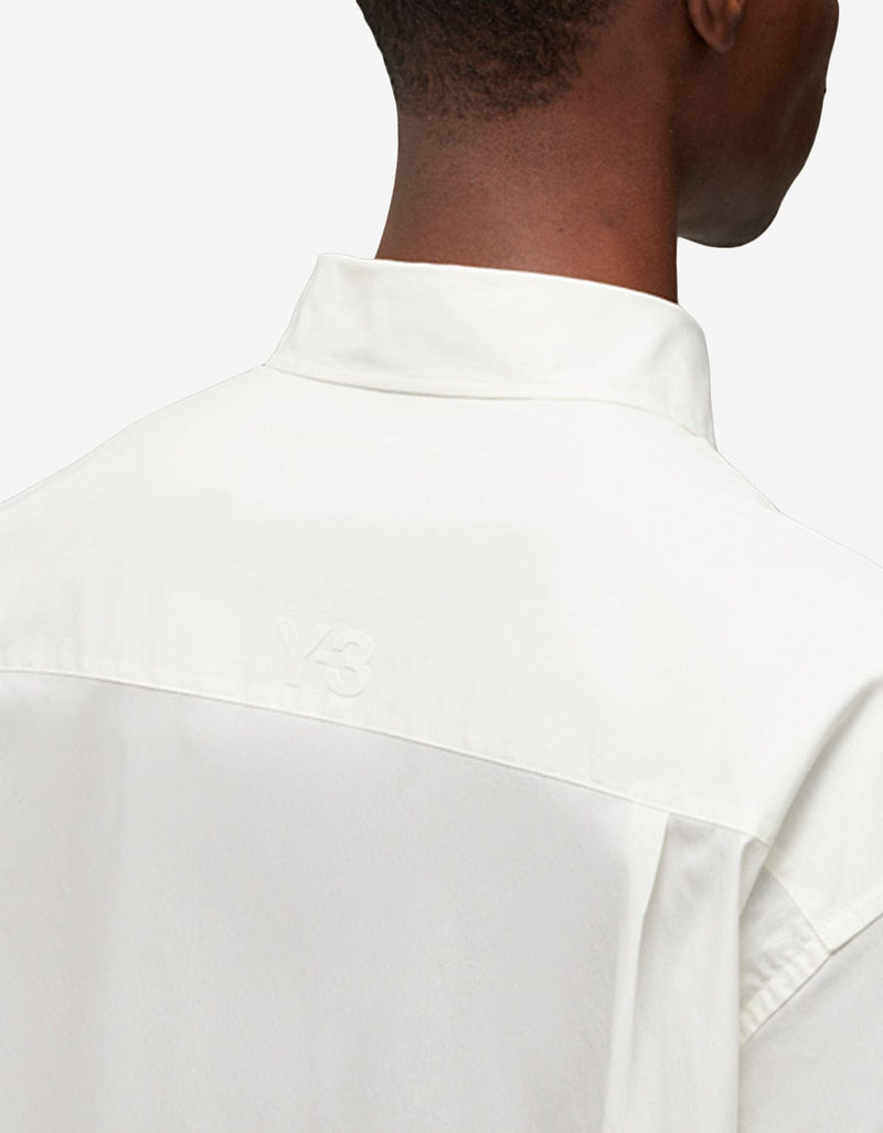 Y-3 Y-3 Off White Cotton Shirt