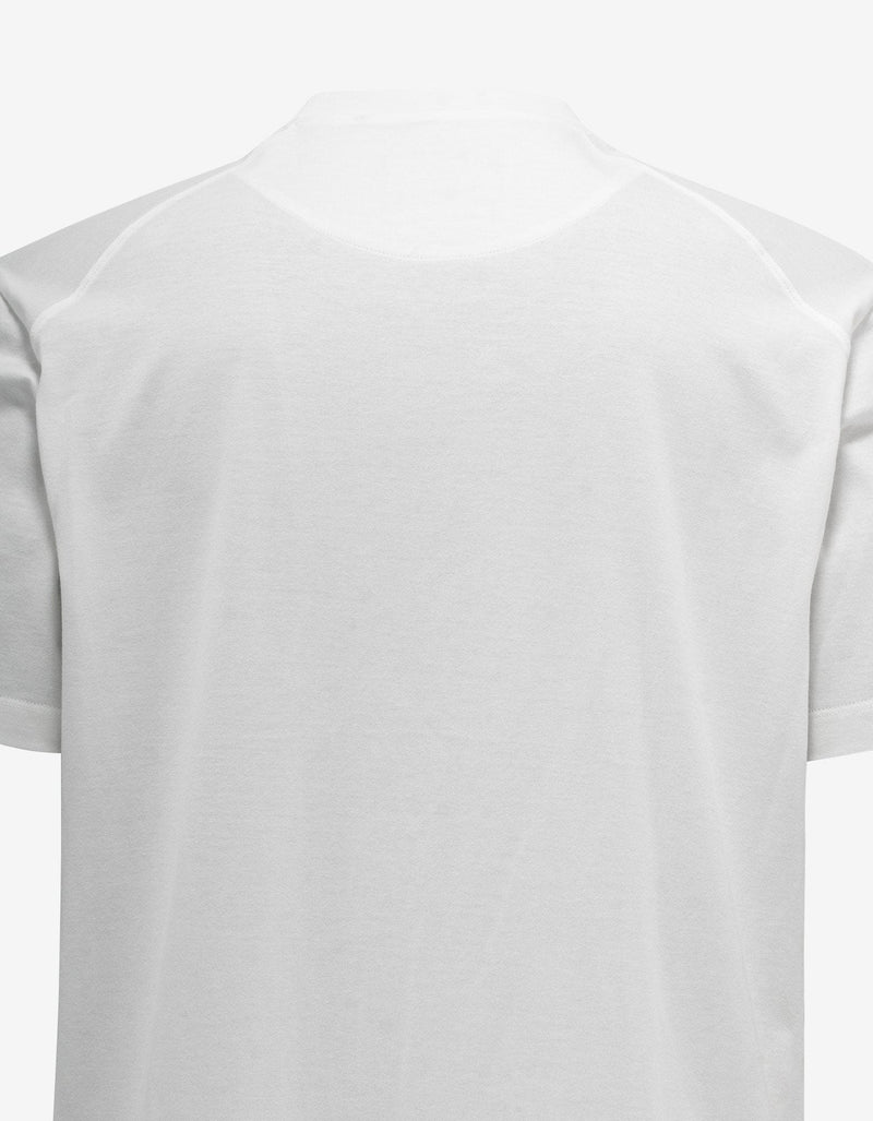 Y-3 Y-3 White Floral Print T-Shirt