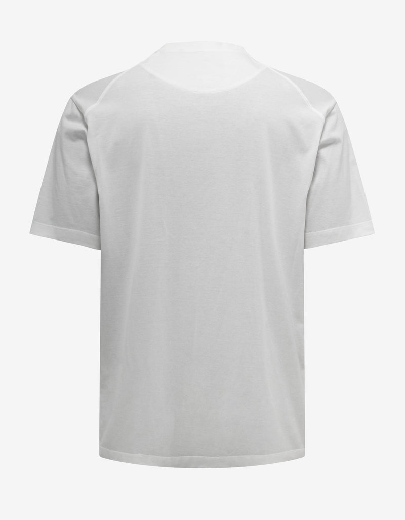 Y-3 Y-3 White Floral Print T-Shirt