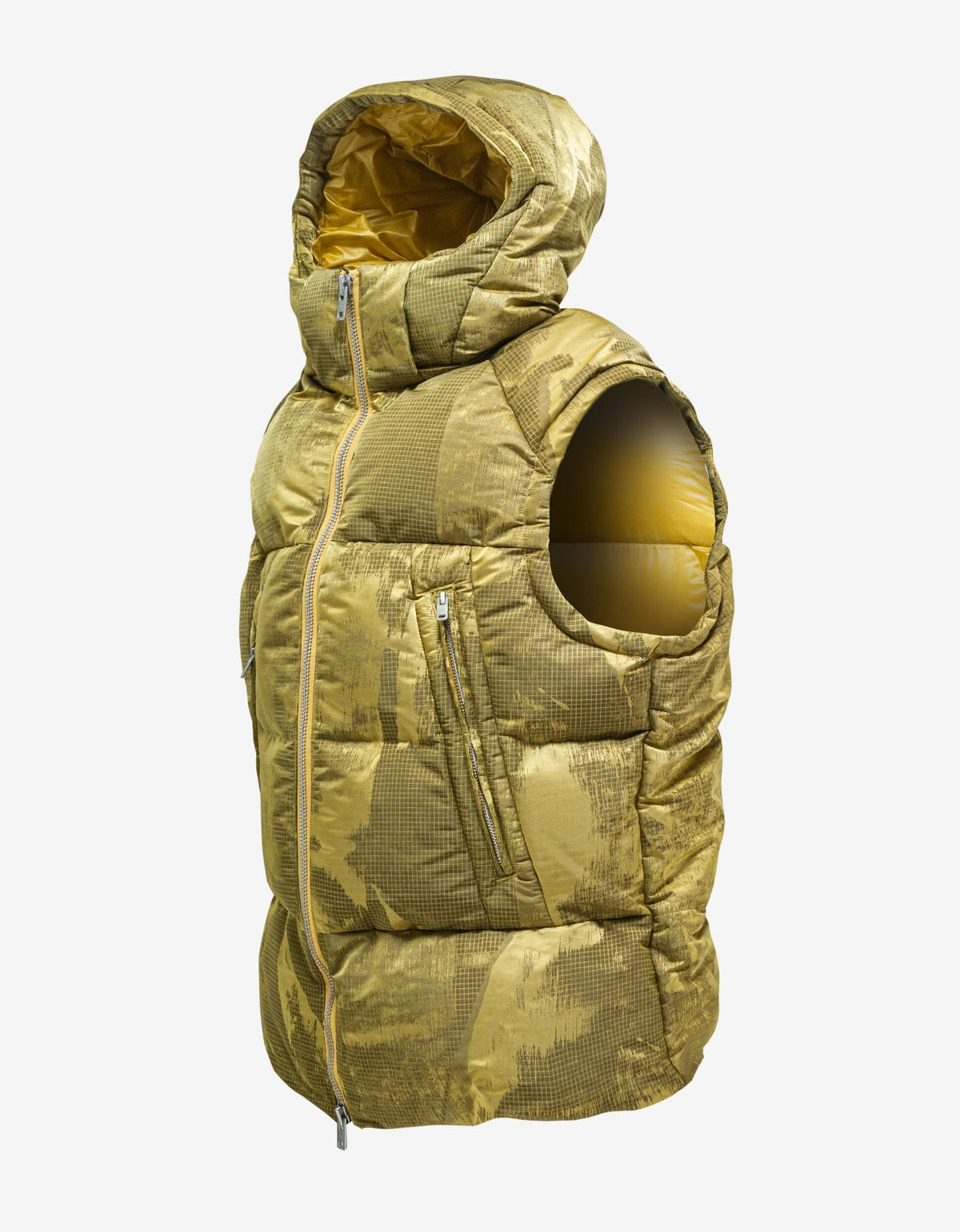 Y-3 Yellow Graphic Gilet