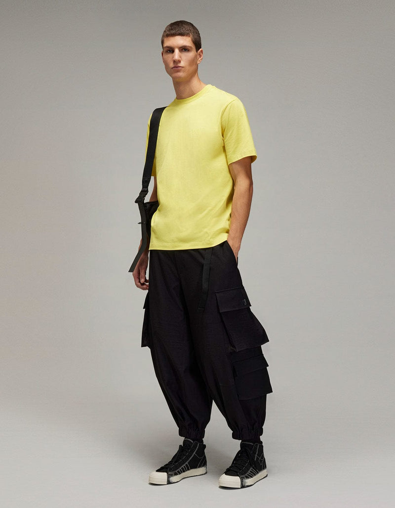 Y-3 Yellow Logo T-Shirt