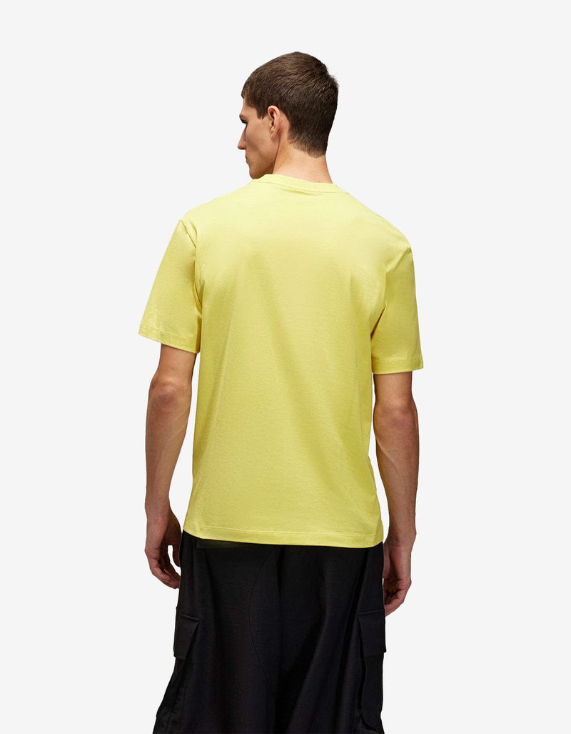 Y-3 Yellow Logo T-Shirt