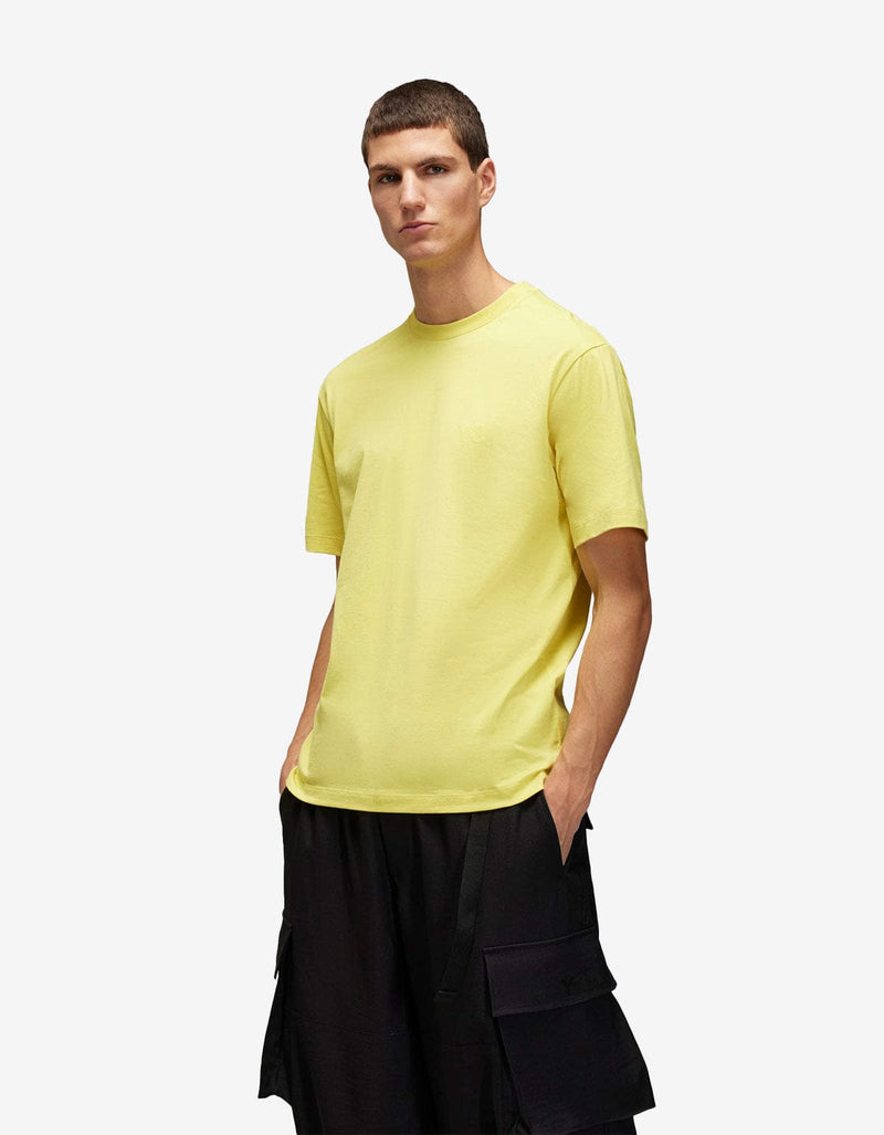 Y-3 Yellow Logo T-Shirt
