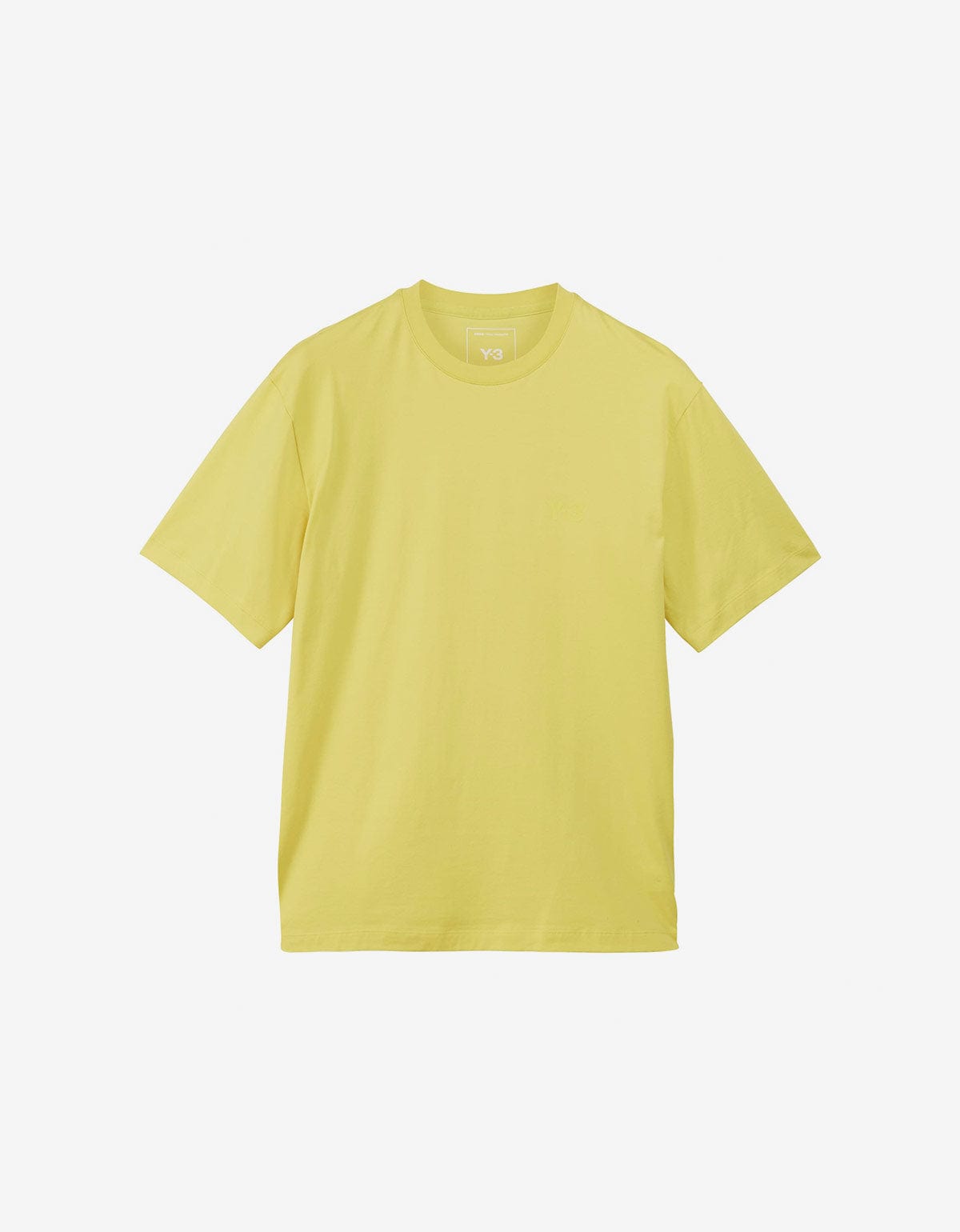 Y-3 Yellow Logo T-Shirt