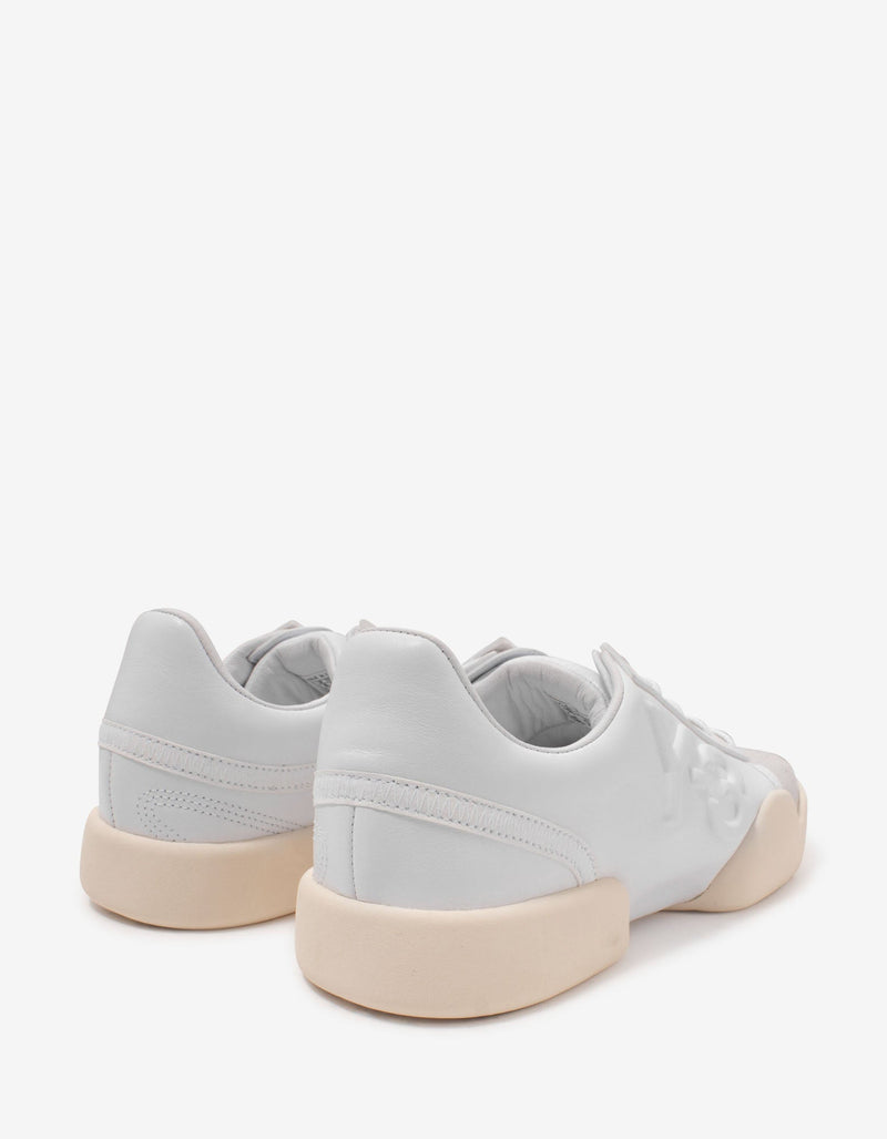 Y-3 Yunu White Leather Trainers