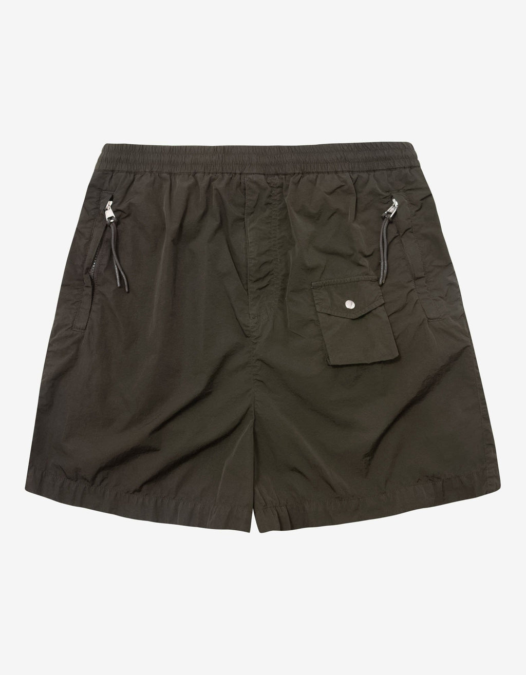 2 Moncler 1952 2 Moncler 1952 Dark Green Nylon Bermuda Shorts