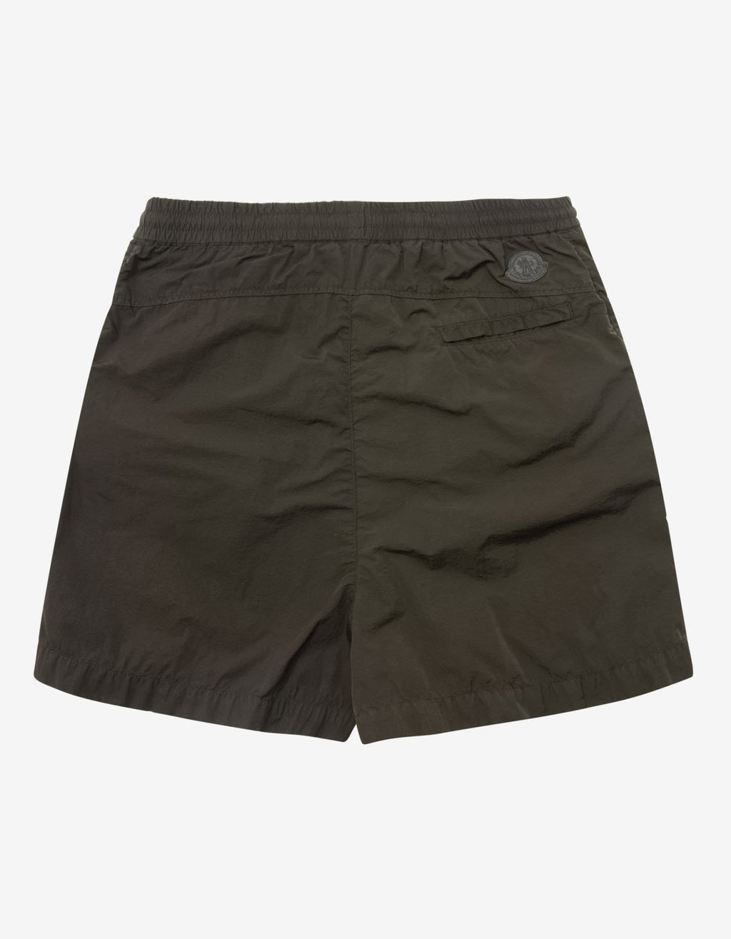 2 Moncler 1952 Dark Green Nylon Bermuda Shorts