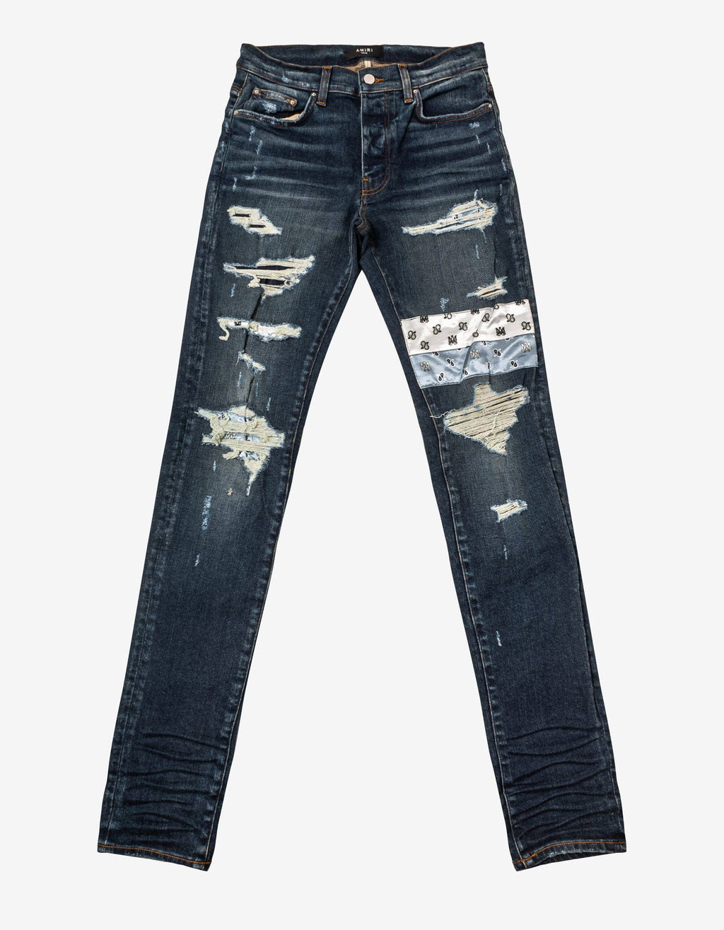 Amiri Amiri Paisley MA Artpatch Deep Classic Jeans
