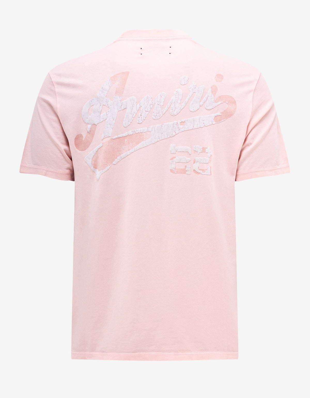 Amiri Pink 22 Logo T-Shirt