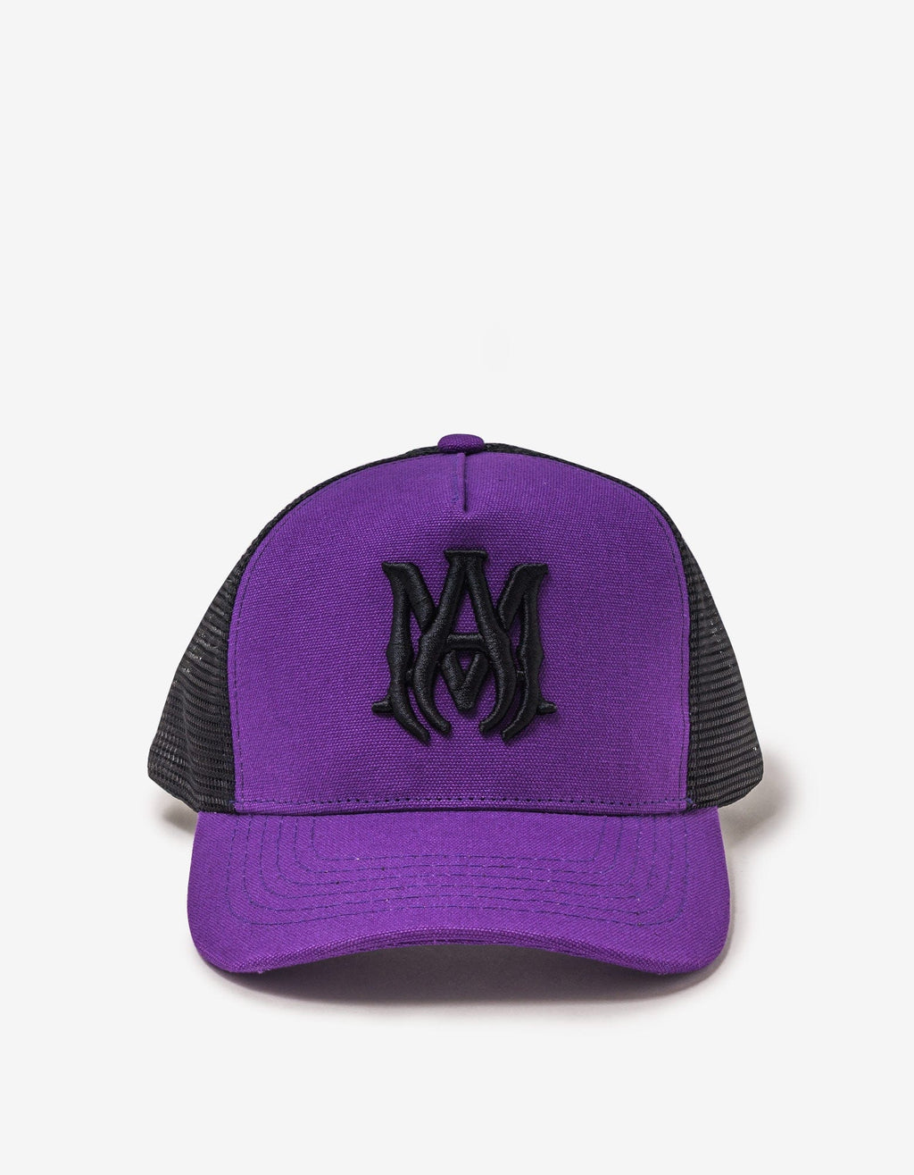 Amiri Purple MA Trucker Hat