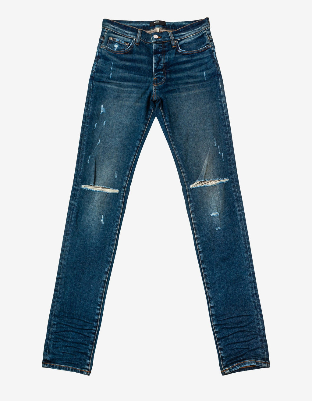 Amiri Amiri Slash Deep Classic Indigo Jeans