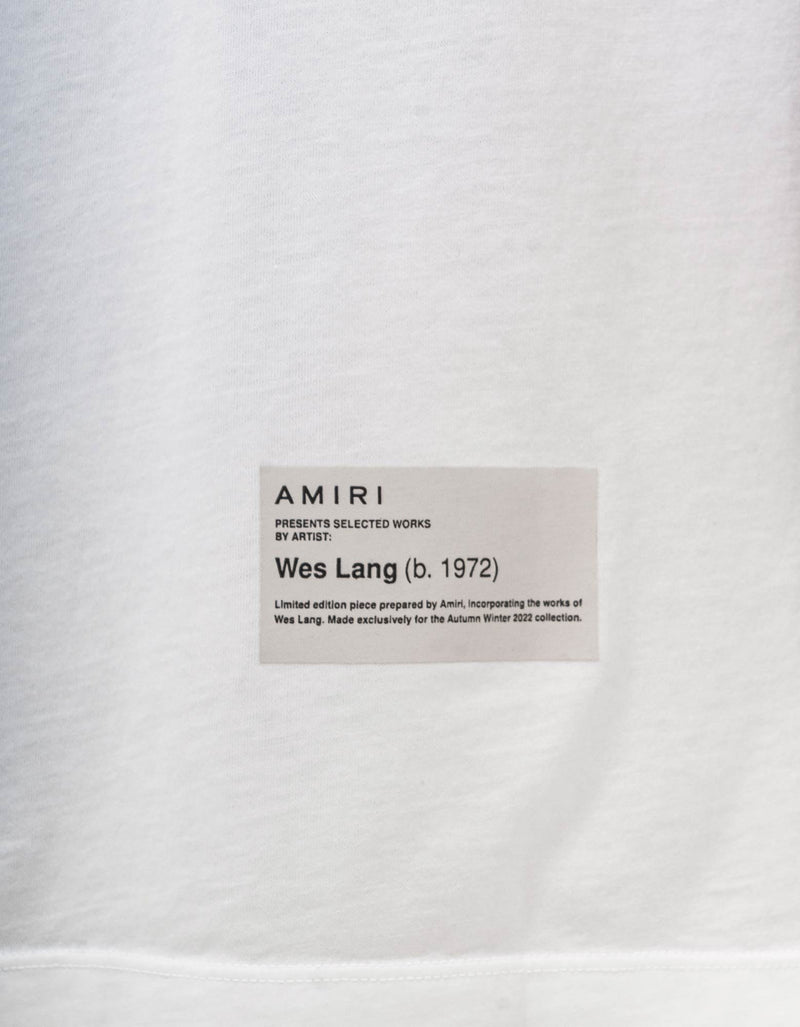 Amiri Wes Lang White Solar Kings T-Shirt