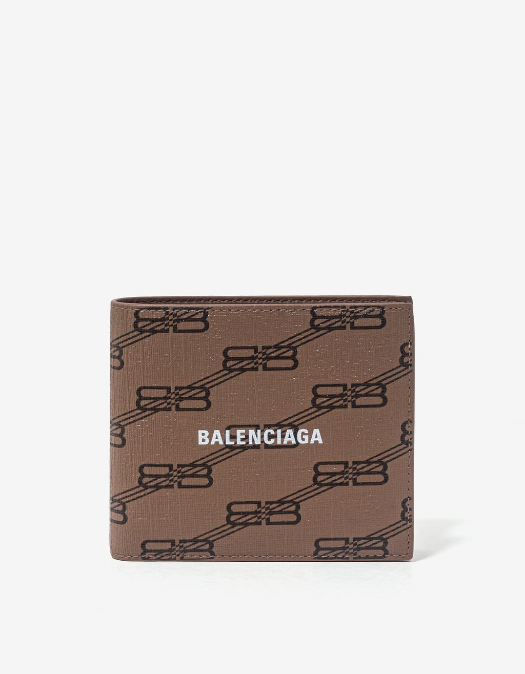 Balenciaga Balenciaga Beige BB Monogram Billfold Wallet