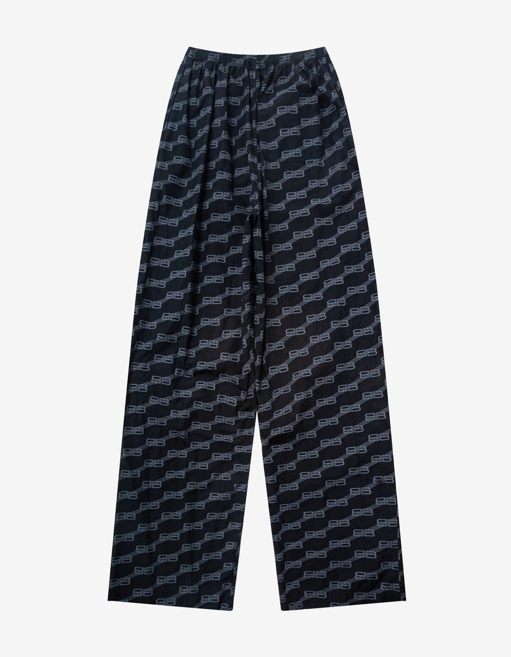 Balenciaga Black BB Monogram Pyjama Pants