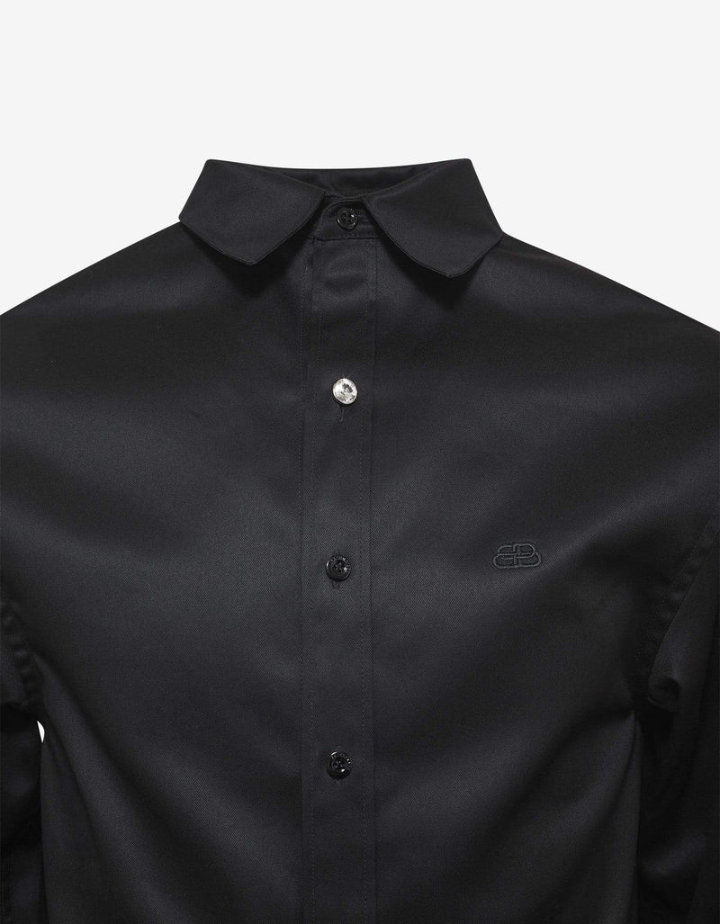 Balenciaga Black Exercise Print Shirt